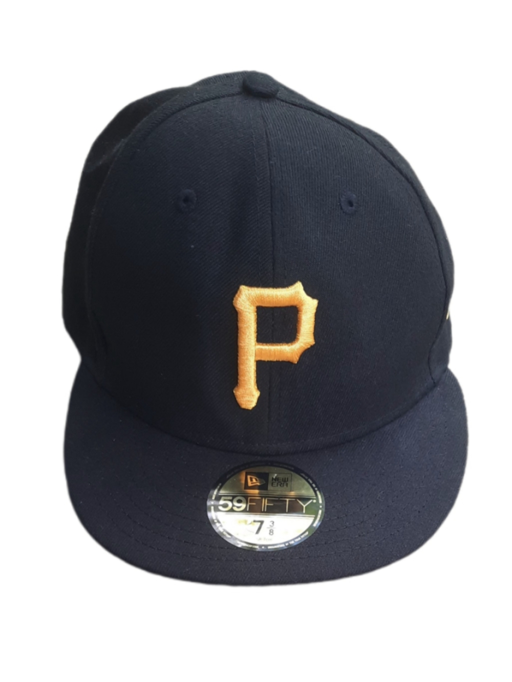 New Era Pittsburgh Pirates Authentic Collection 59fifty Fitted Hat Size 7 3/8